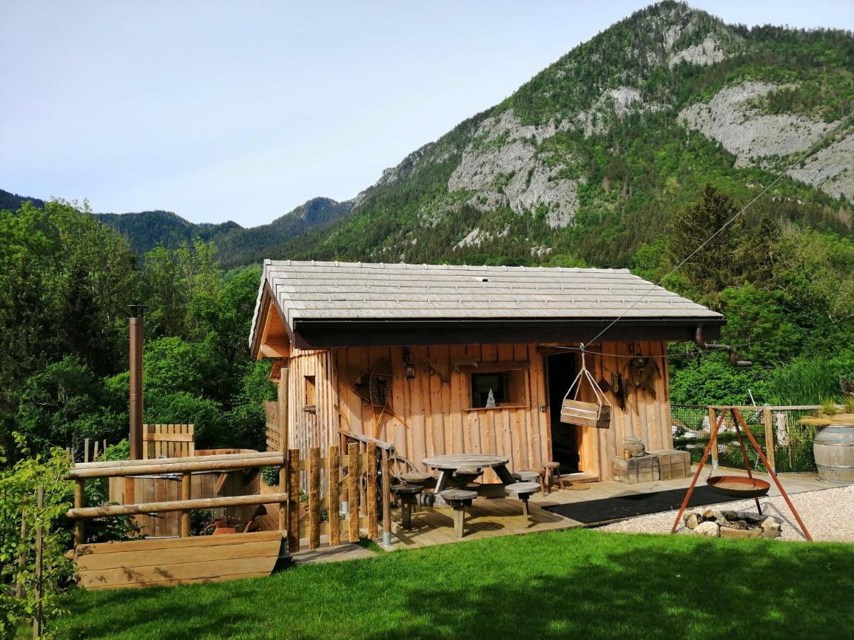 Chalet Trappeur Le Biot Exterior foto