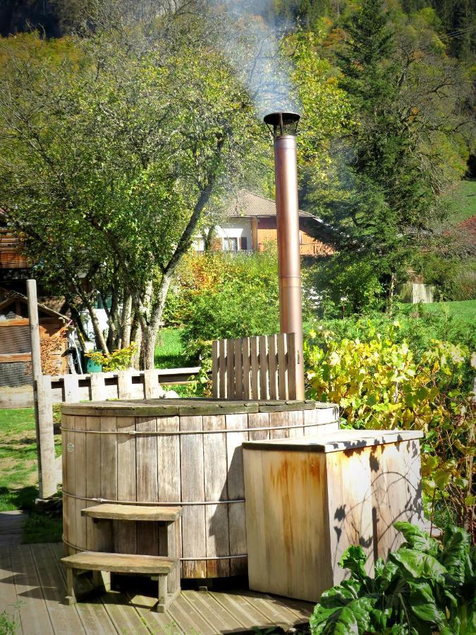 Chalet Trappeur Le Biot Exterior foto